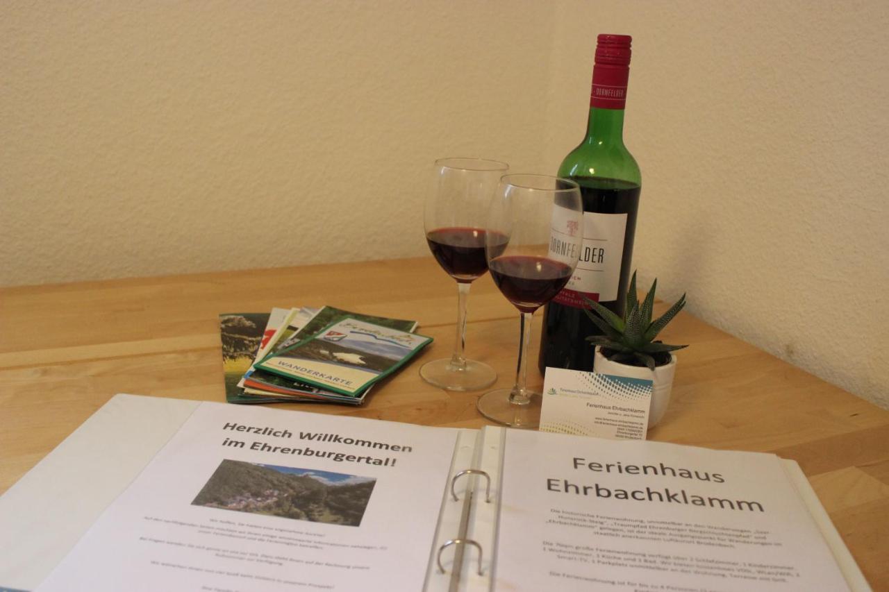 Ferienhaus Ehrbachklamm Brodenbach Bagian luar foto